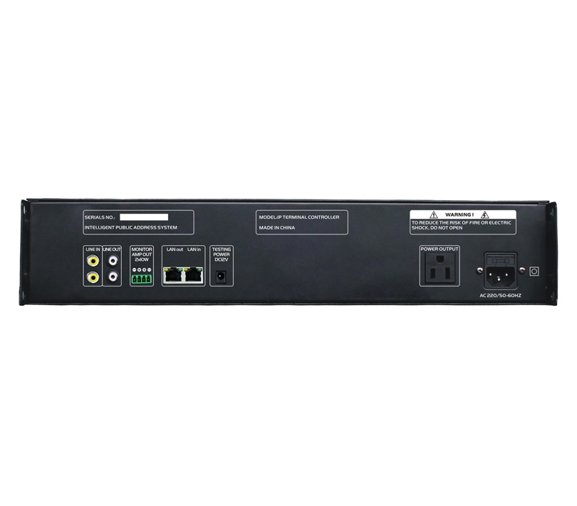  IP數字網絡廣播機架式終端控制器 OBT-9928