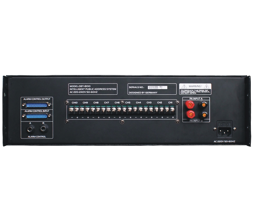 大功率十分區音量控制器 OBT-8010